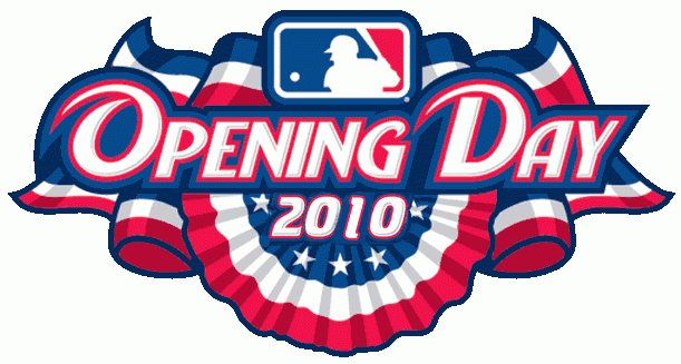 MLB Opening Day 2010 Primary Logo t shirts iron on transfers